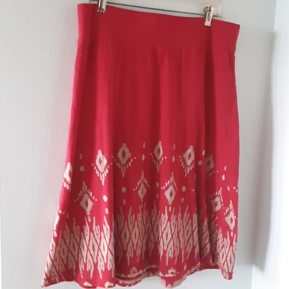 Summer cotton skirt